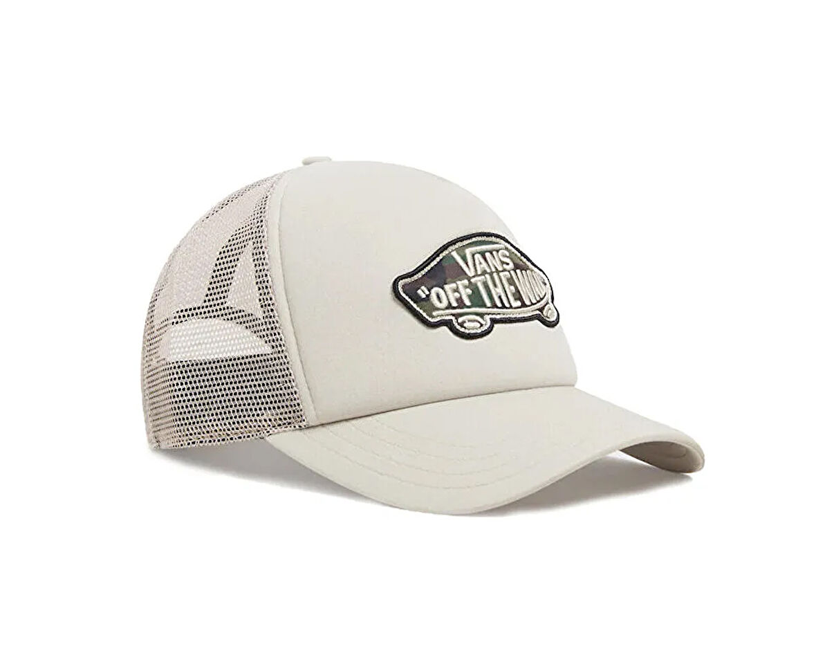 Vans Classic Patch Curved Bill Trucker Şapka VN00066XD3Z1 Bej