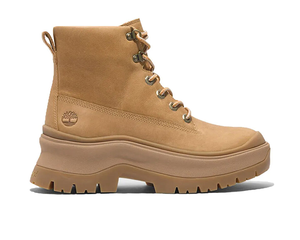 Timberland Roxie Lane Mid Lace Up Boot Kadın Günlük Bot TB0A295JEN11 Krem