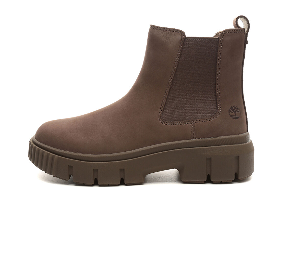 B0A2FK2EM51-R Timberland Greyfield Mıd Chelsea Boot Kadın Bot Ve çizme Kahve