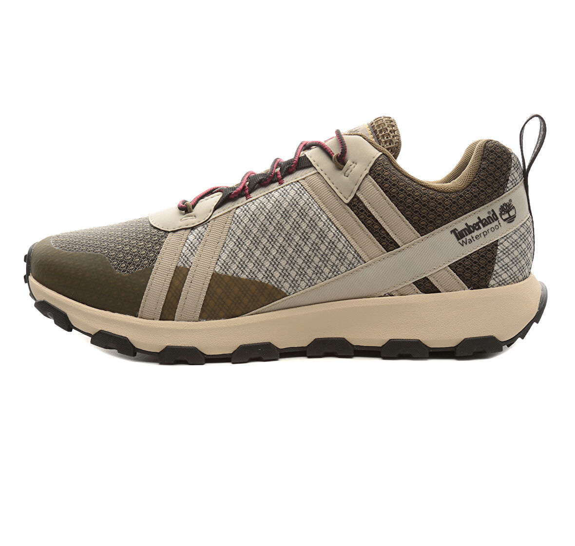 B0A6DH2EO41-R Timberland Winsor Trail Low Lace Up Waterproof Snea Erkek Spor Ayakkabı Haki