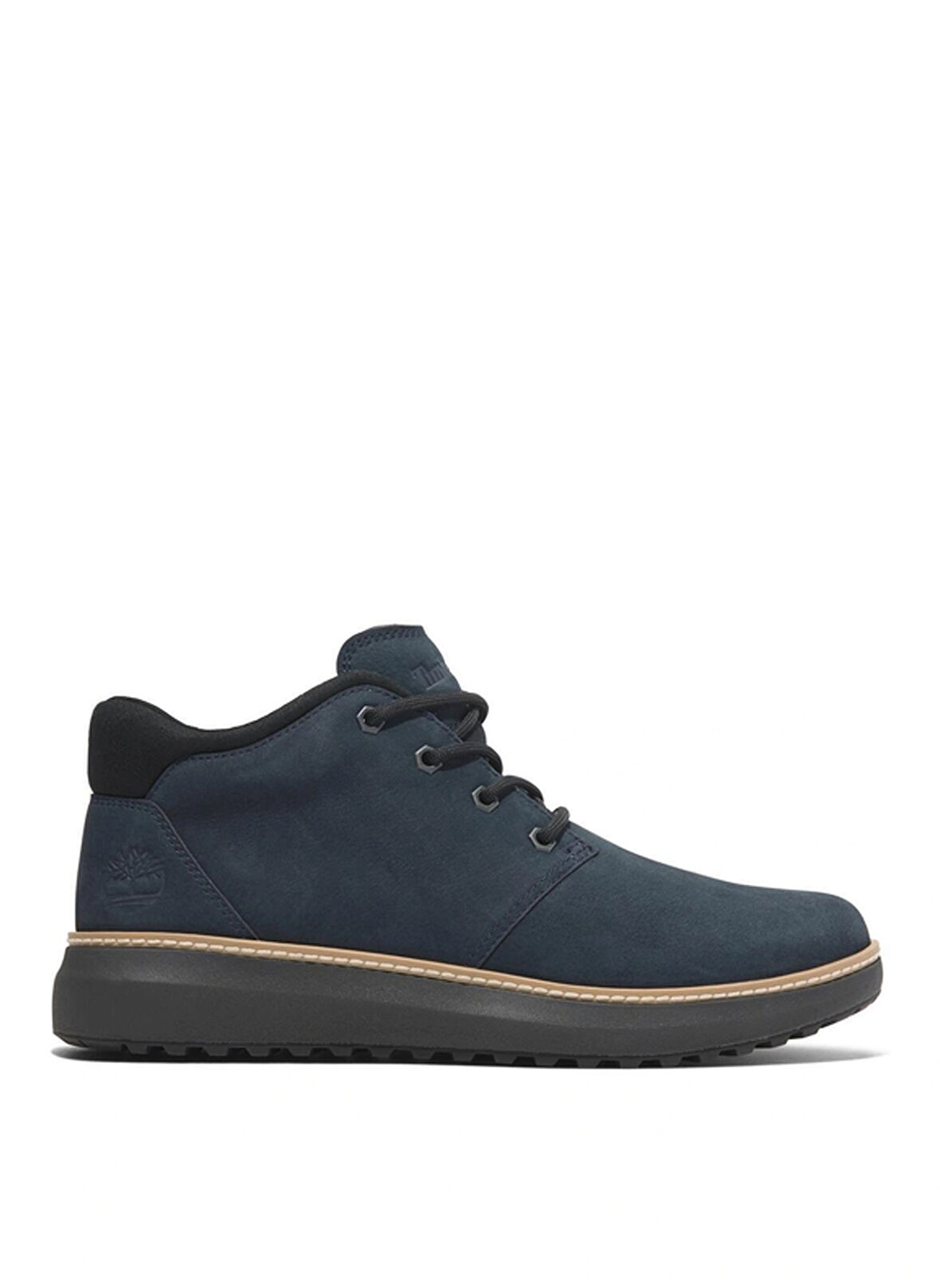 Timberland Deri Lacivert Erkek Günlük Ayakkabı HUDSON ROAD MID LACE UP CHUKKA BOOT