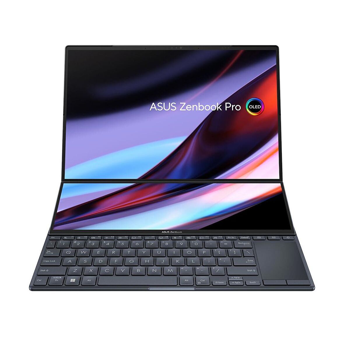 Asus ZenBook Pro 14 Duo OLED UX8402VV – Intel i9-13900H - 14,5’’ 3K Touch - 32GB Ram - 1TB SSD – RTX 4060 - Q US İngilizce Klavye - 1 Yıl Garanti