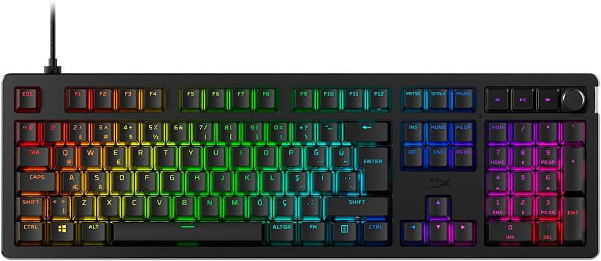 HyperX Alloy Rise Mechanical Gaming Keyboard Oyun Klavyesi Teşhir