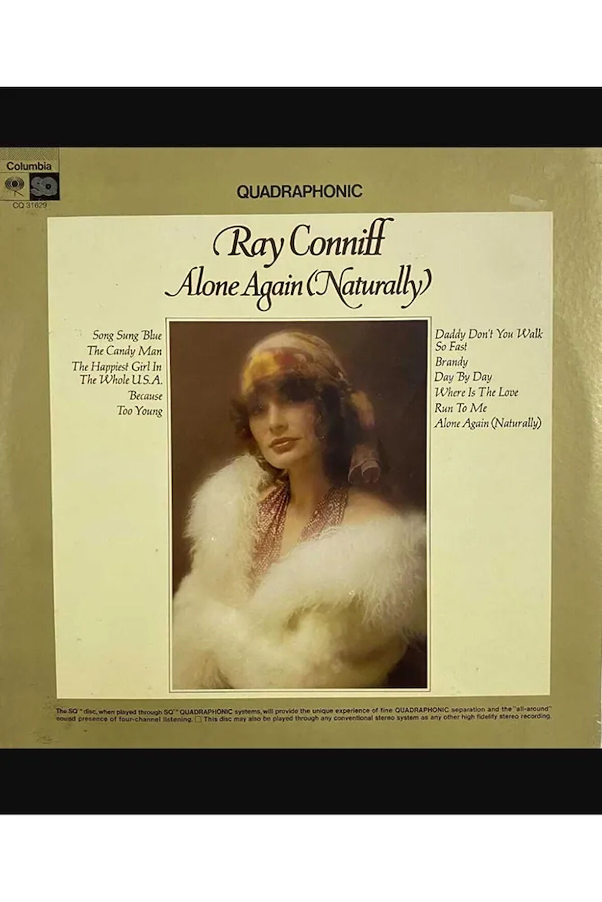 1972 Ray Conniff – Alone Again (Naturally) sıfır açılmamış paket