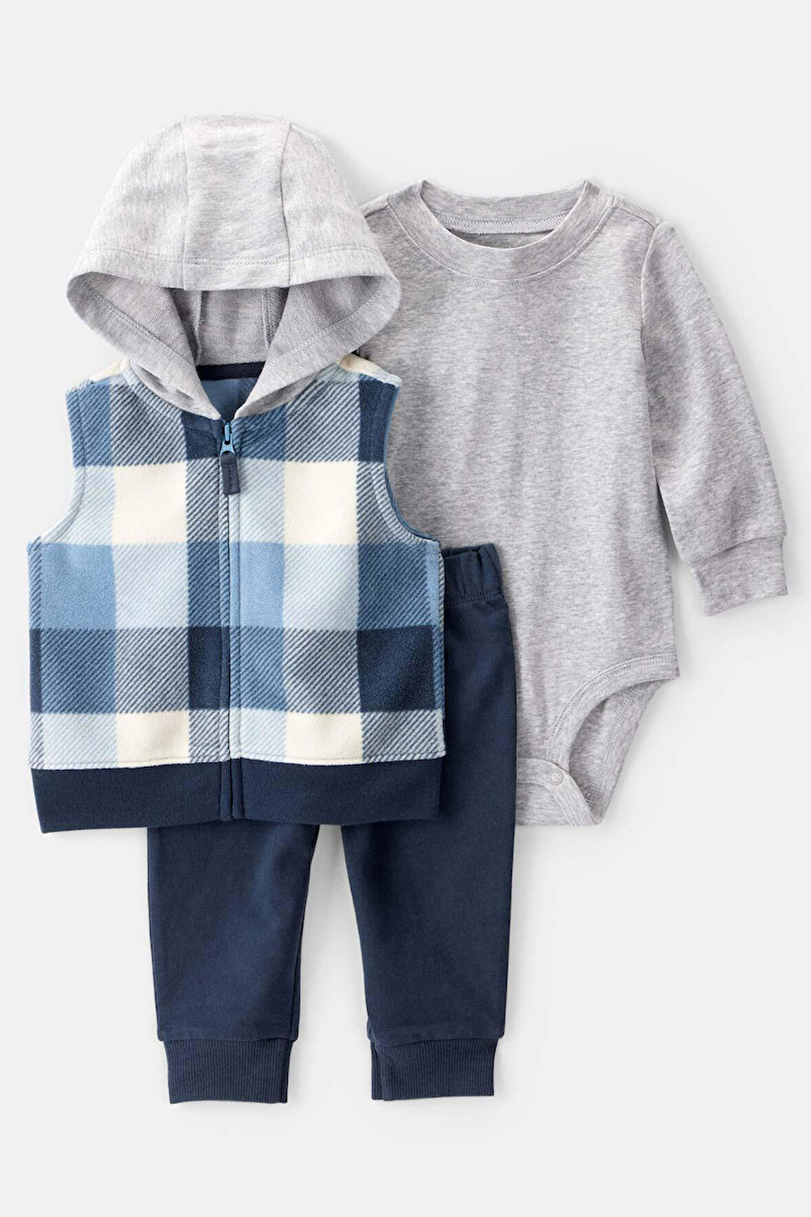 Erkek Bebek Yelekli Set 1T475310