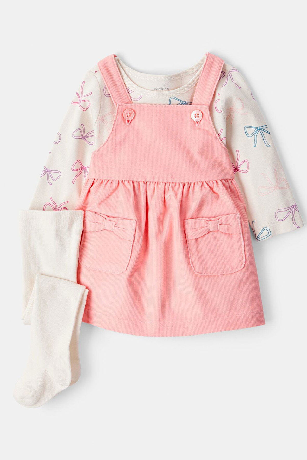 Kız Bebek Salopet Set CTR-1T567310