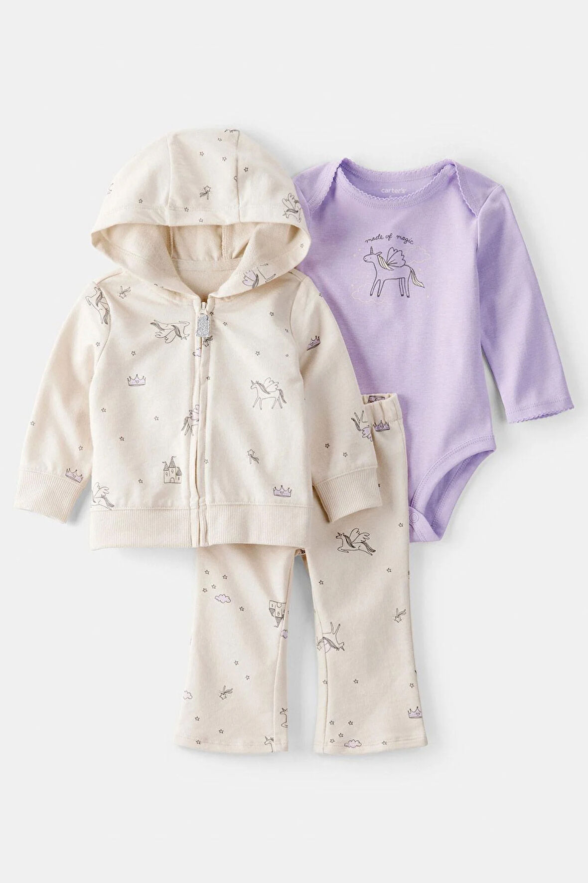 Kız Bebek 3'lü Hırkalı CTR-1T878510