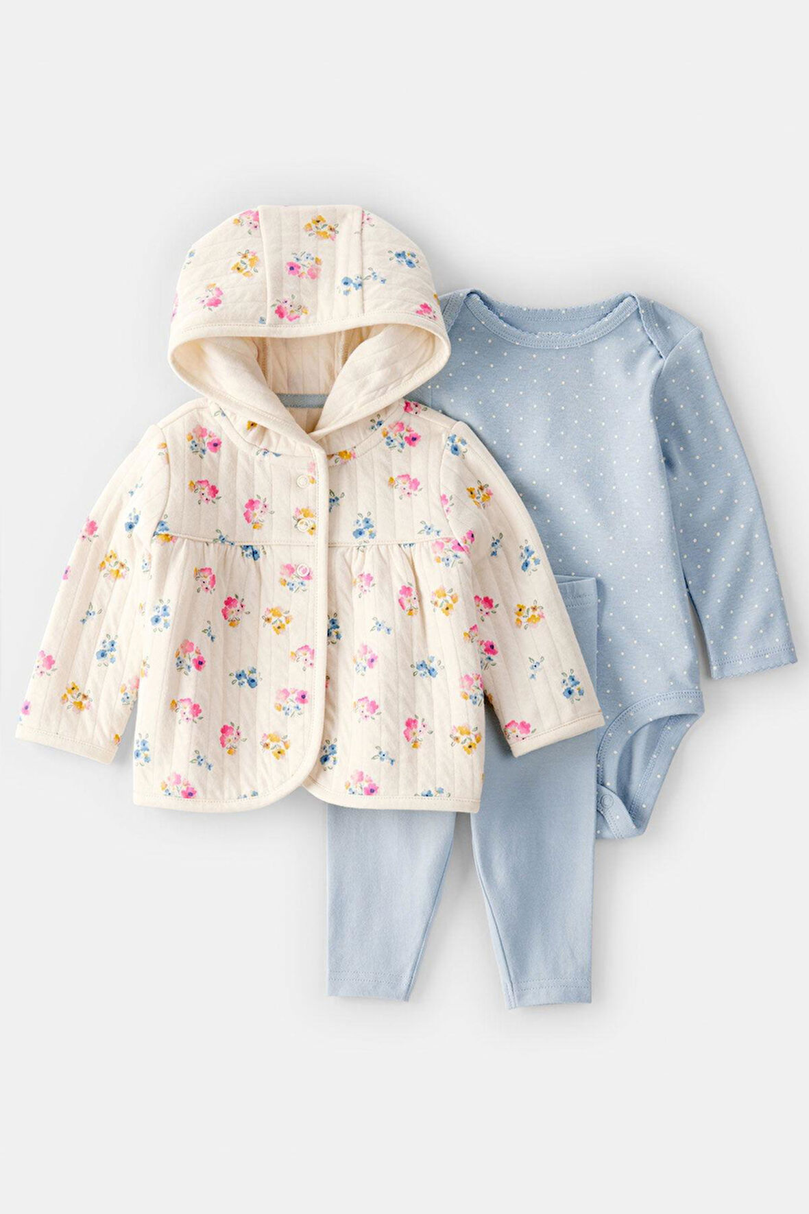 Kız Bebek 3'lü Hırkalı CTR-1T883010