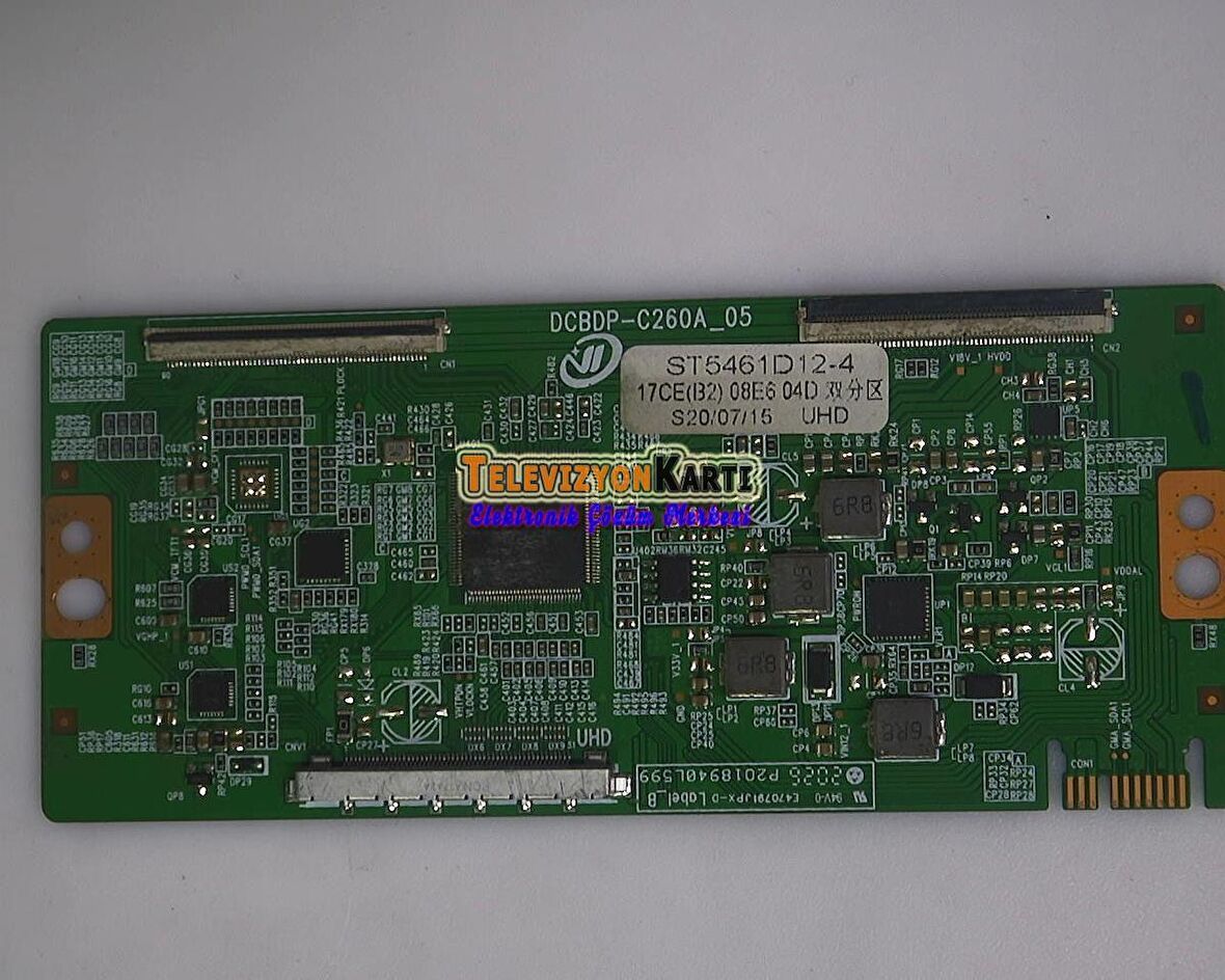 DCBDP-C260A_05 , ST5461D12-4 , P2018940L599 , SABA SB55F350 T Con Board , CX550DLEDM