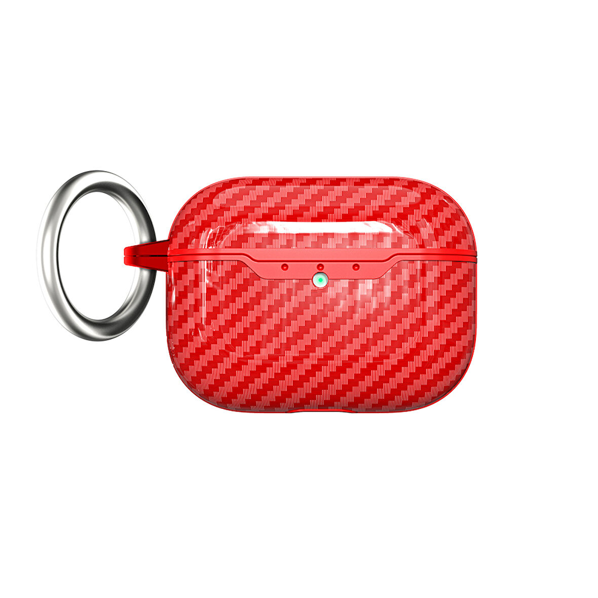 Gpack Airpods Pro 3 uyumlu Kulaklık Kılıfı Karbon Fiber Görünümlü Silikon Airbag 05