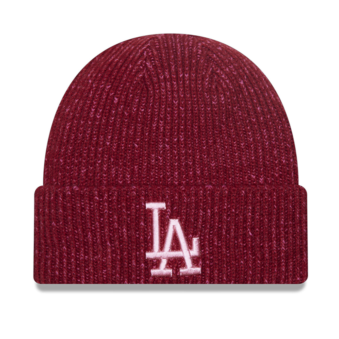 LA Dodgers Marl Geniş Manşetli Bordo Bere 60427217