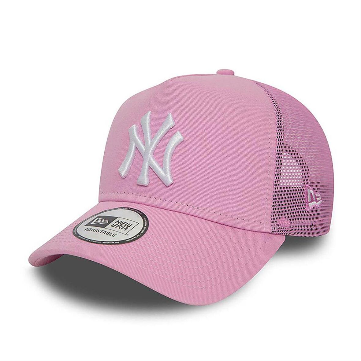 New Era New York Yankees League Essential Pink Trucker Unisex Şapka