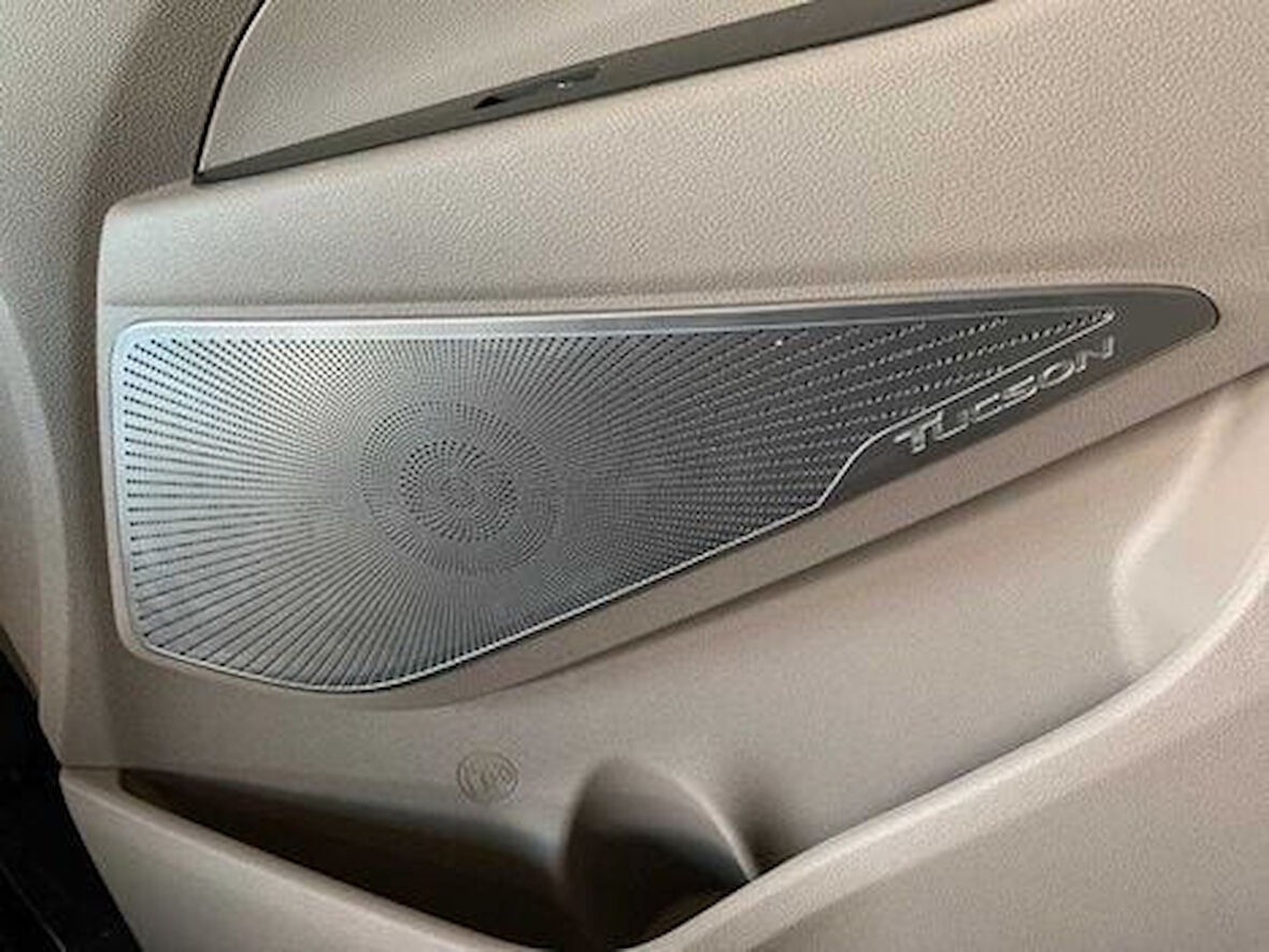 Hyundai Tucson 2015-2018 Hoparlör Kaplama Silver