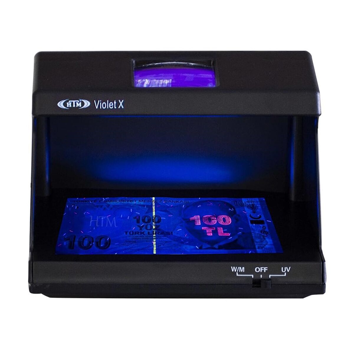 HTM Violet X | Sahte Para Kontrol Cihazı | Mor Işık (UV+WM)