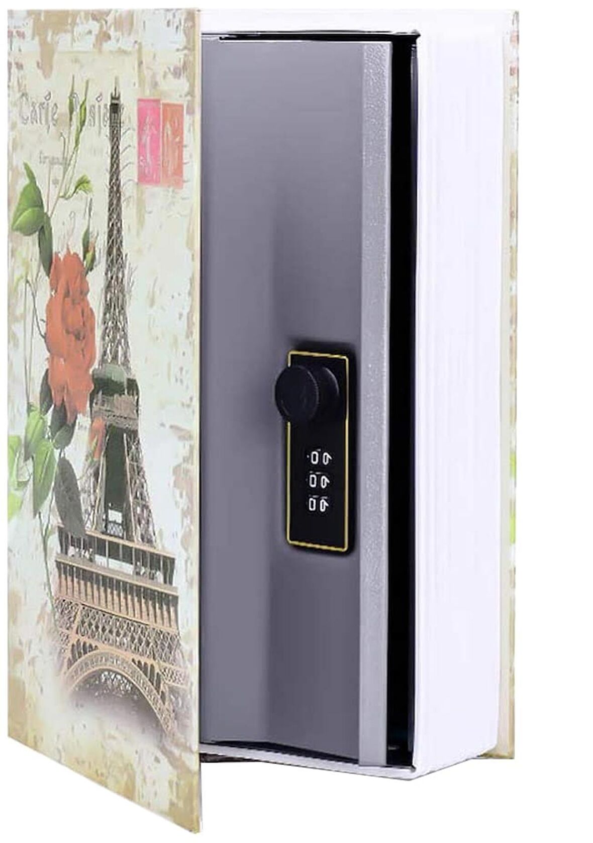 MÜHLEN Secret Safe 240-P | Büyük Boy Kitap Şekli Gizli & Şifreli Para ve Değerli Eşya Kasası