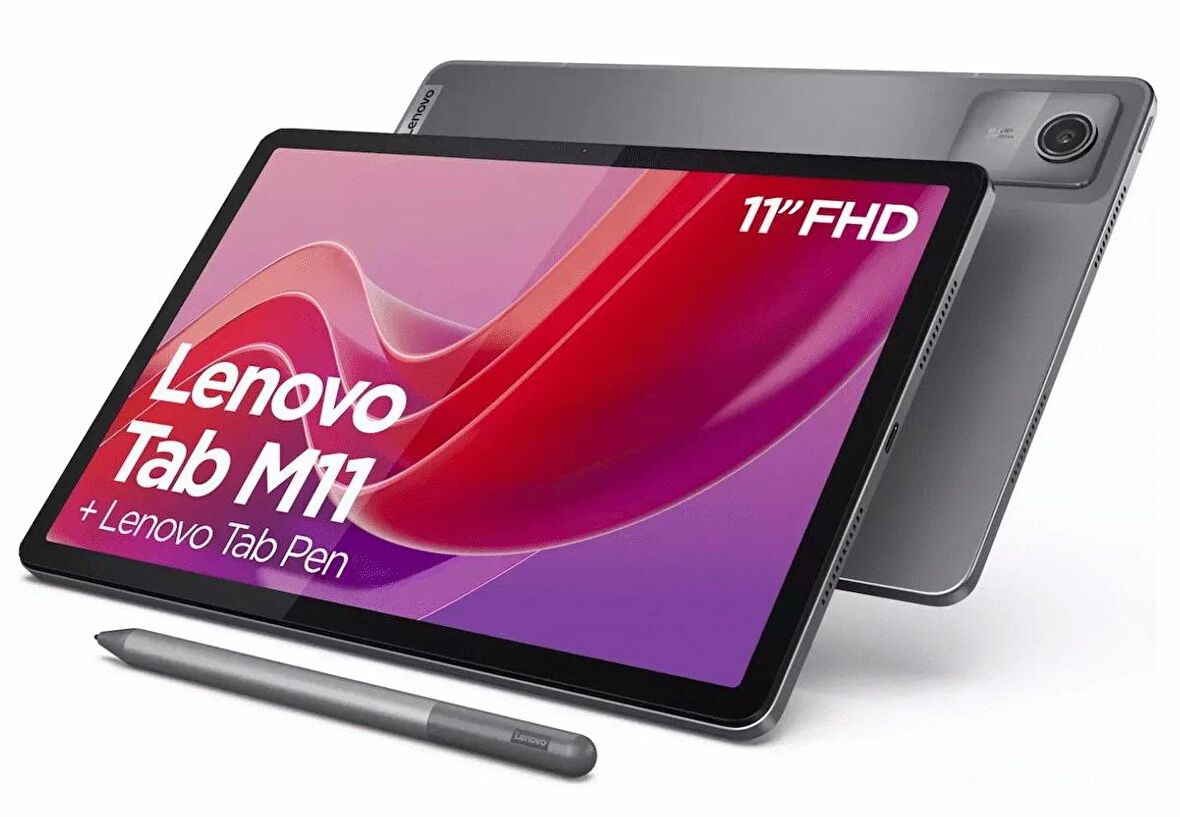 Lenovo Tab M11 TB330FU 4GB 128GB Depolama 11" Wuxga Tablet - ZADA0056TR