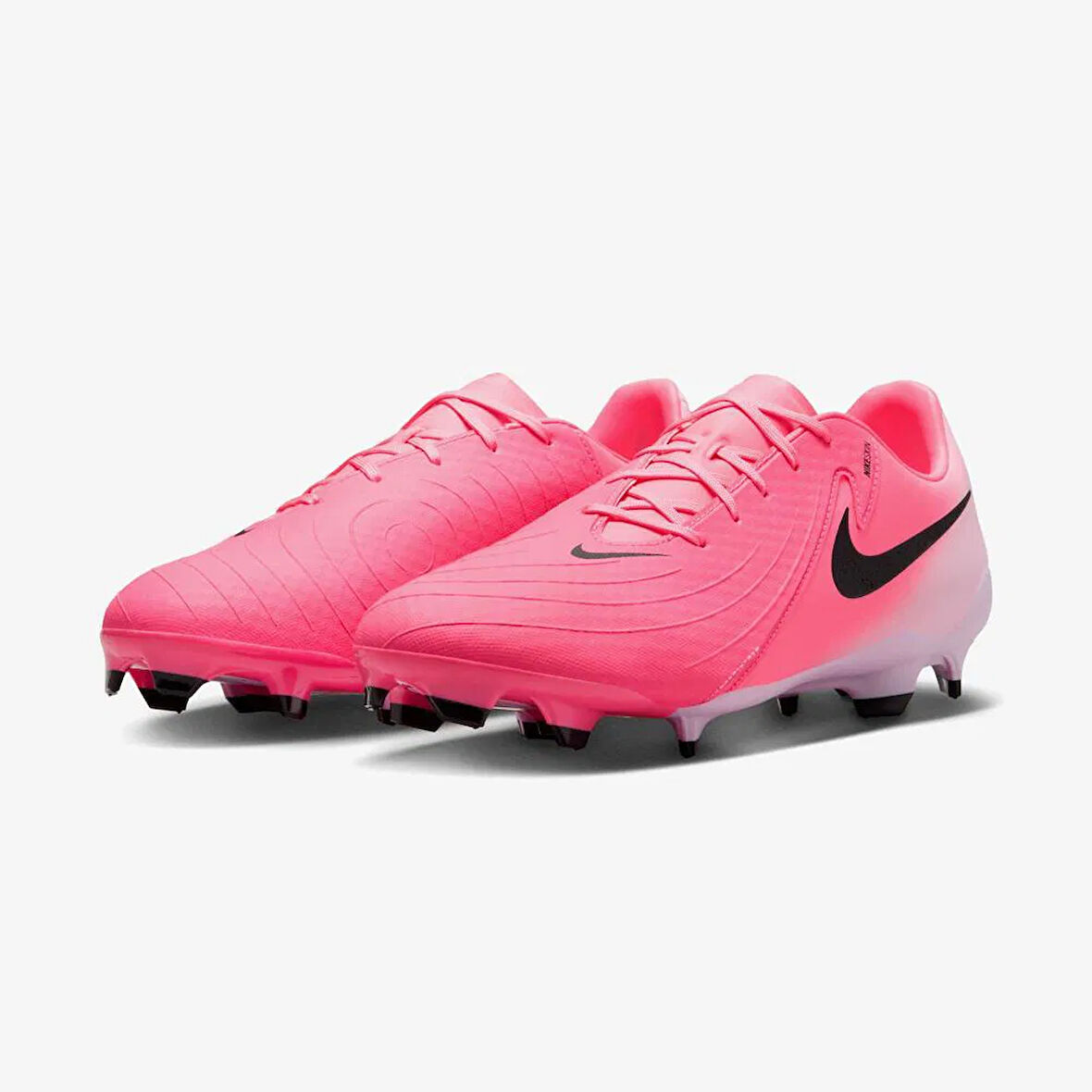 Nike Phantom GX II Academy Erkek Çim Saha Kramponu PEMBE
