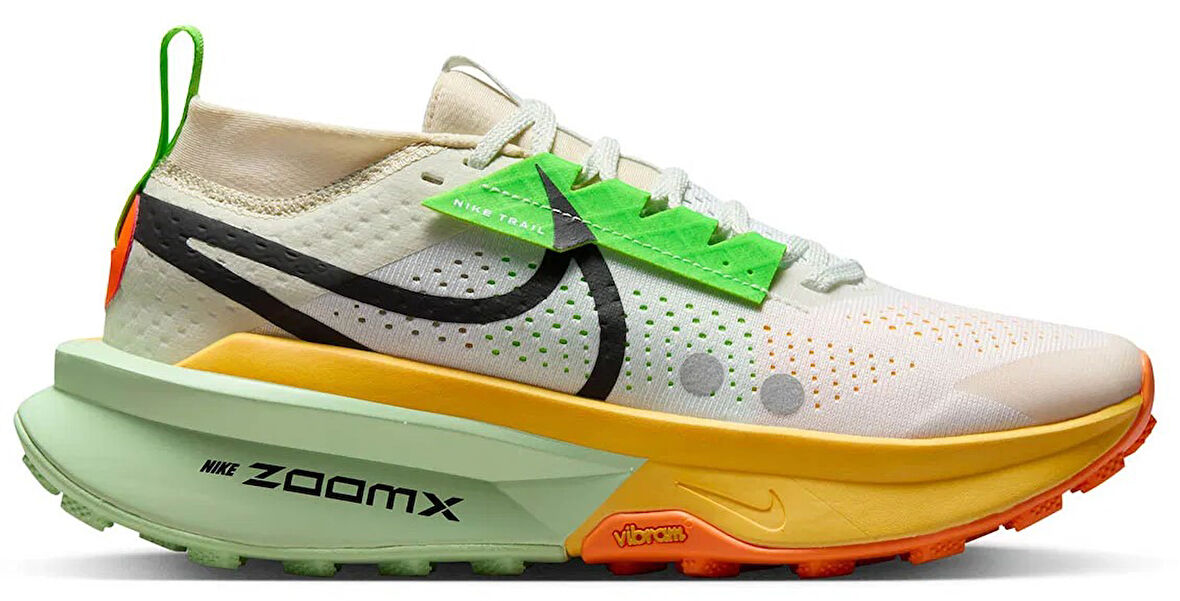 Nike Zoom X Zegama Trail 2 Vibram Kaymaz Taban FD5191-100 Unisex Spor Ayakkabı