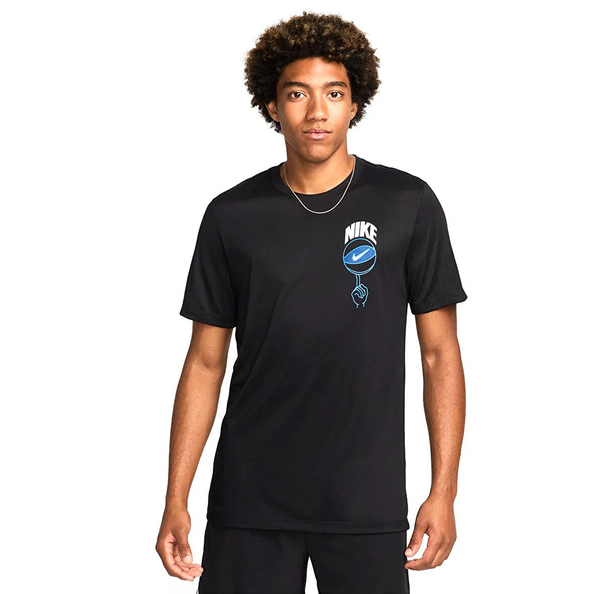 Nike FZ8097-010 M Nk Df Tee Rlgd Oc icon Erkek Spor Tişört