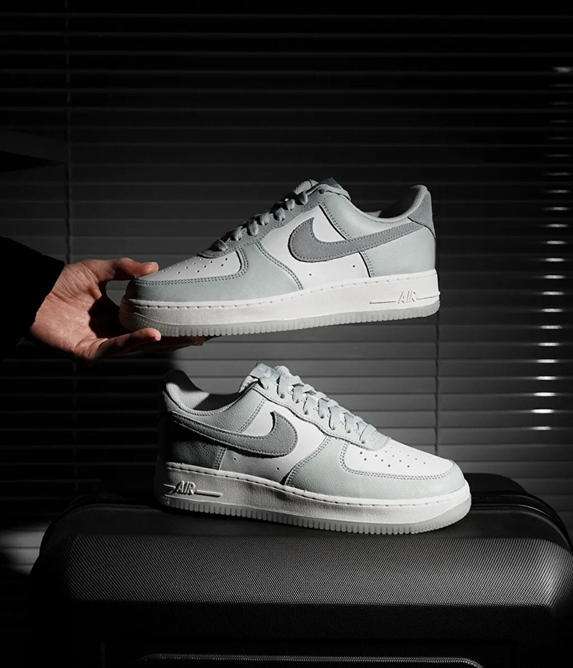 NİKE Air Force 1 '07 LV8 'Light Grey' ERKEK SNEAKER AYAKKABI-FJ4170-003