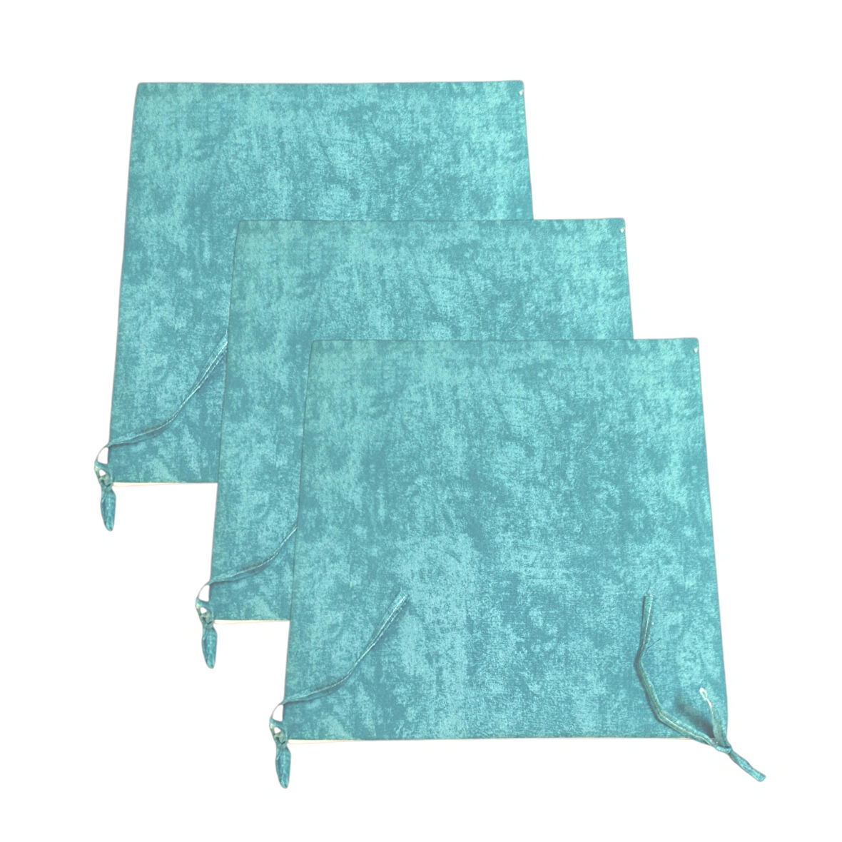 3'lü sünger*fermuarlı*yıkanabilir*sandalye minderi 