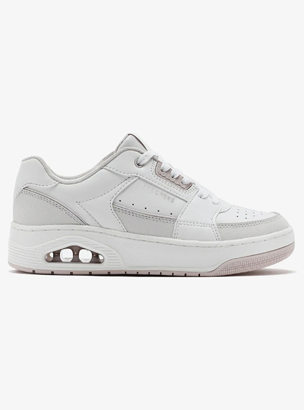 Skechers  Uno Court Kadın Günlük Ayakkabı 177710-WHT