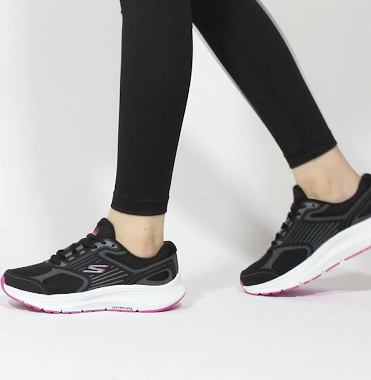 Skechers Go Run Consistent 2.0-Advantage Kadın Siyah Koşu Ayakkabısı