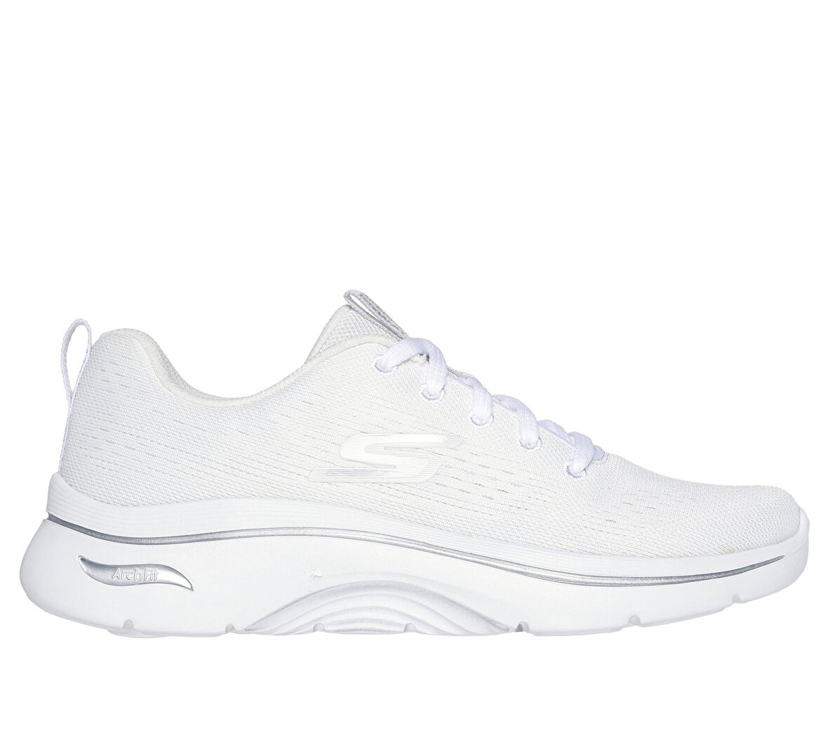Skechers 125316W-WHT Go Walk Arch Fit 2.0 Varana Kadın Beyaz Sneaker Günlük Spor Ayakkabı 