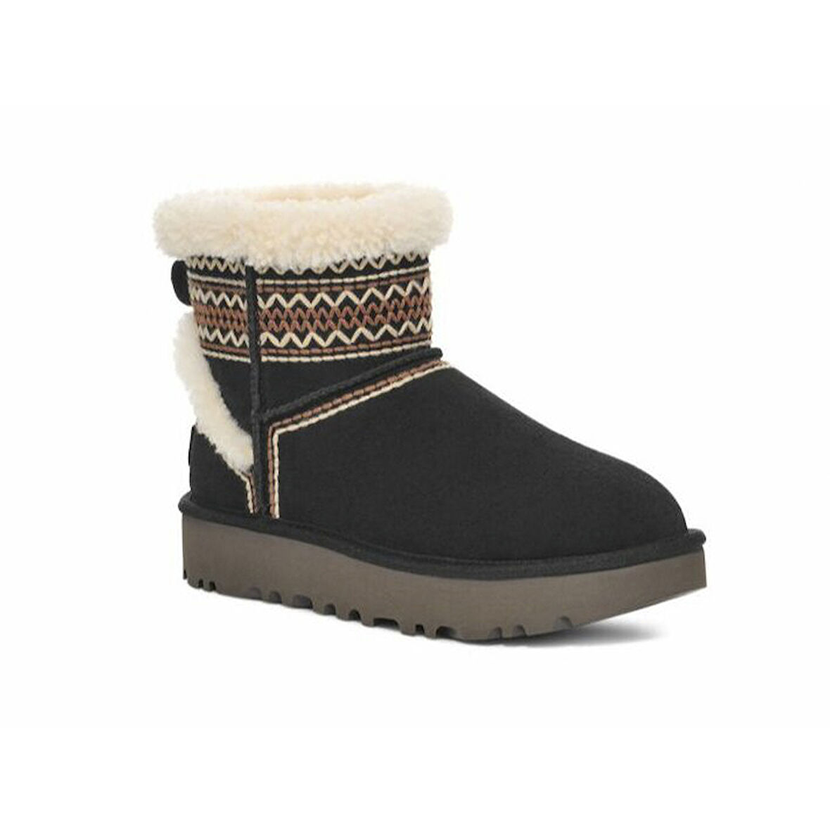 Kadın Bot 1158281 UGG W CLASSIC MINI ATHERSON BLACK (SIYAH)