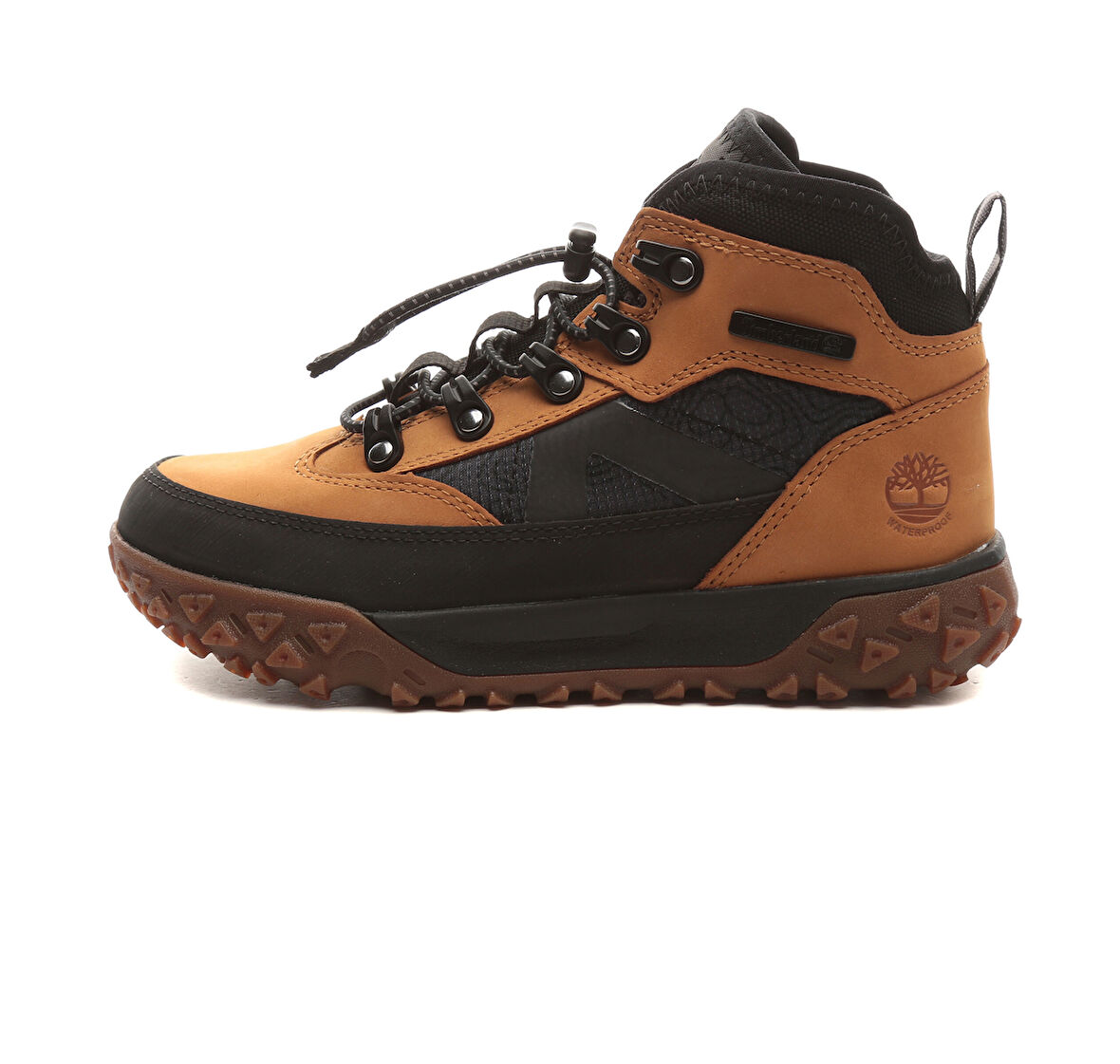 B1A649C2311-R Timberland Greenstride Motion 6 Mıd Bungee Waterpro çocuk Bot Ve çizme Kahve