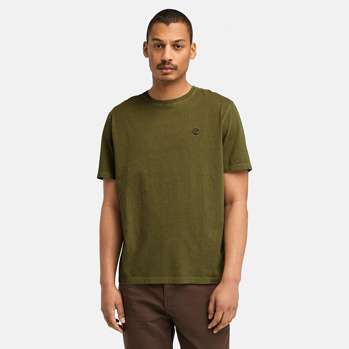 Timberland DUNSTAN RIVER Garment Dye Short Sleeve T Erkek T-Shirt TB0A5YAY3021