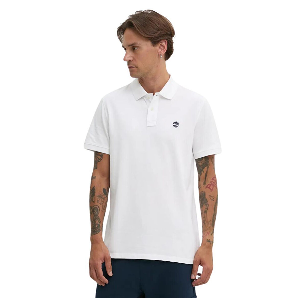 Timberland Millers River Pique Short Sleeve Polo Erkek T-Shirt