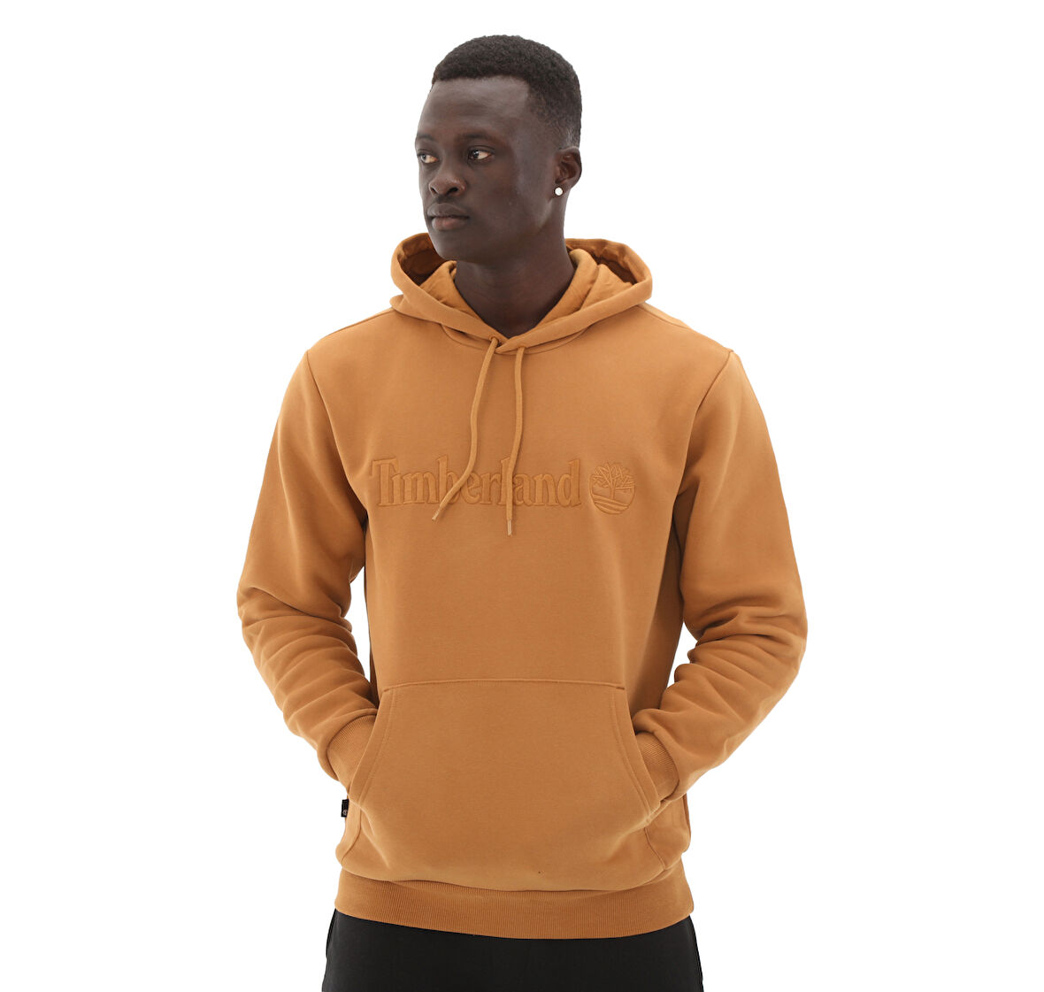 B0A6VFJP471-R Timberland Hampthon Hoodie Erkek Sweatshirt Turuncu