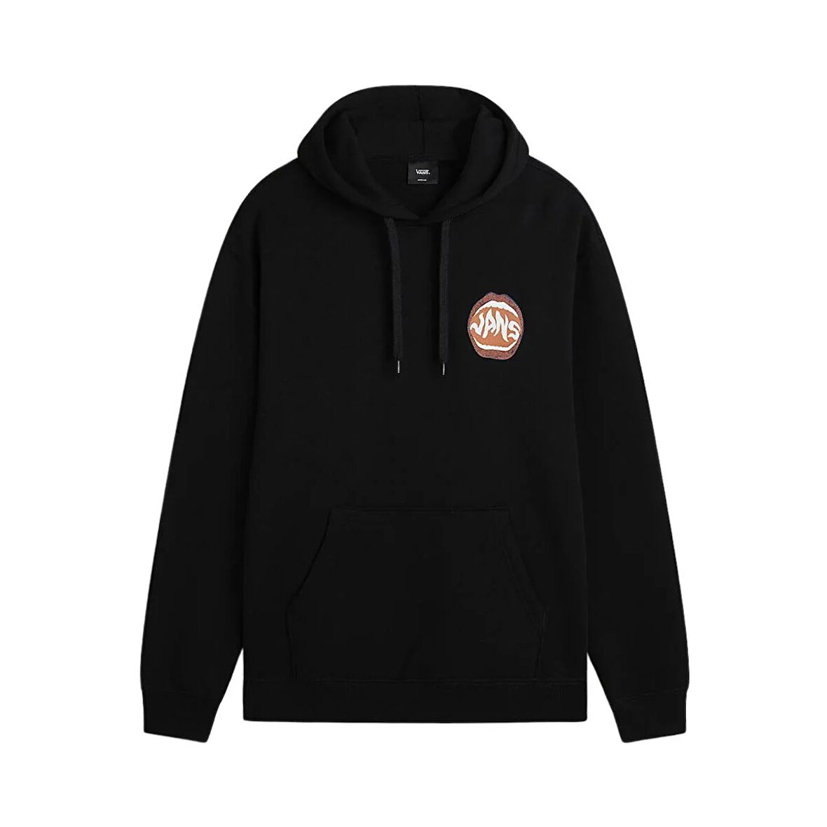 Vans OG OPEN MOUTH LOOSE PO Erkek Siyah Sweatshirt