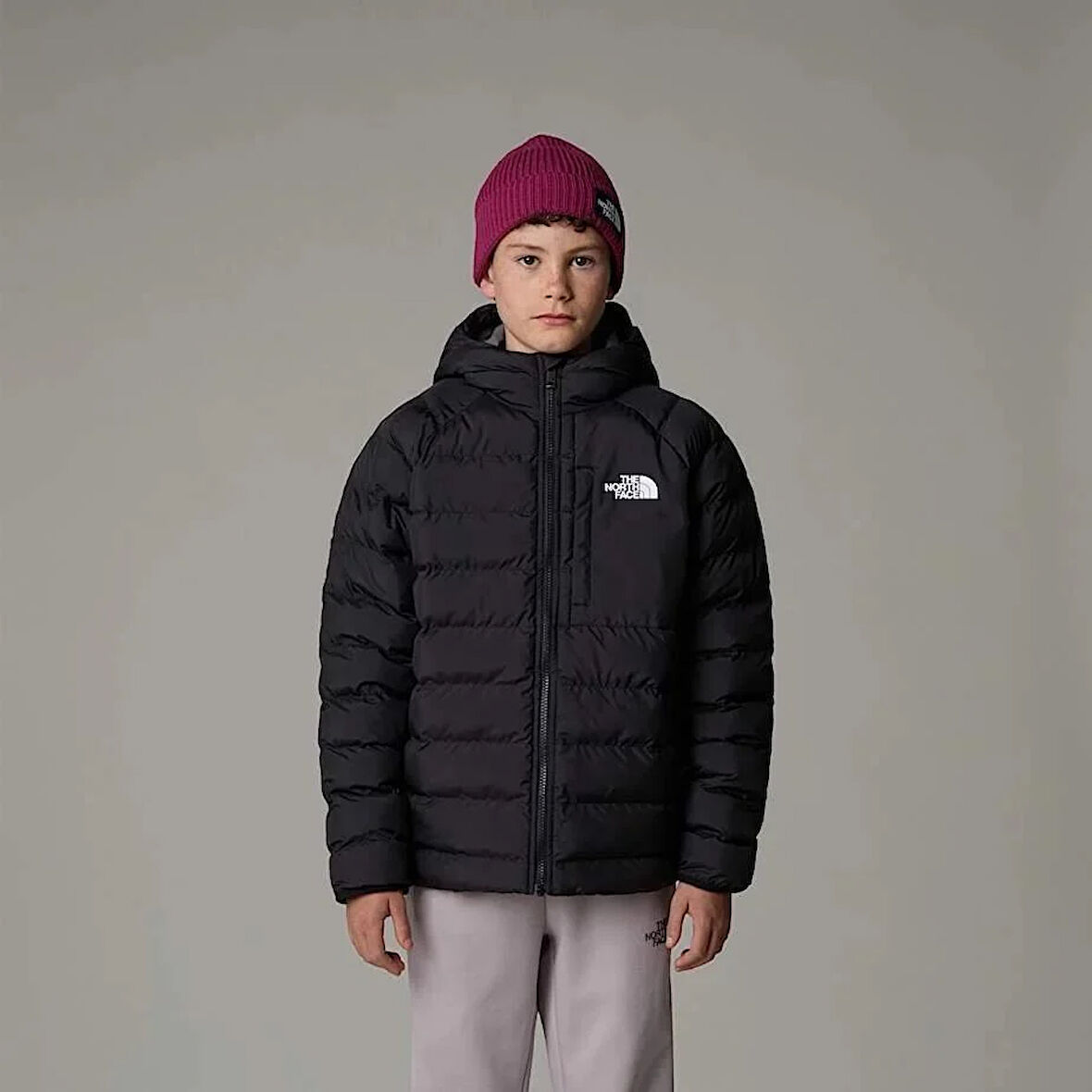 The North Face B Reversıble Perrıto Hooded Jacket Çocuk Mont-Ceket