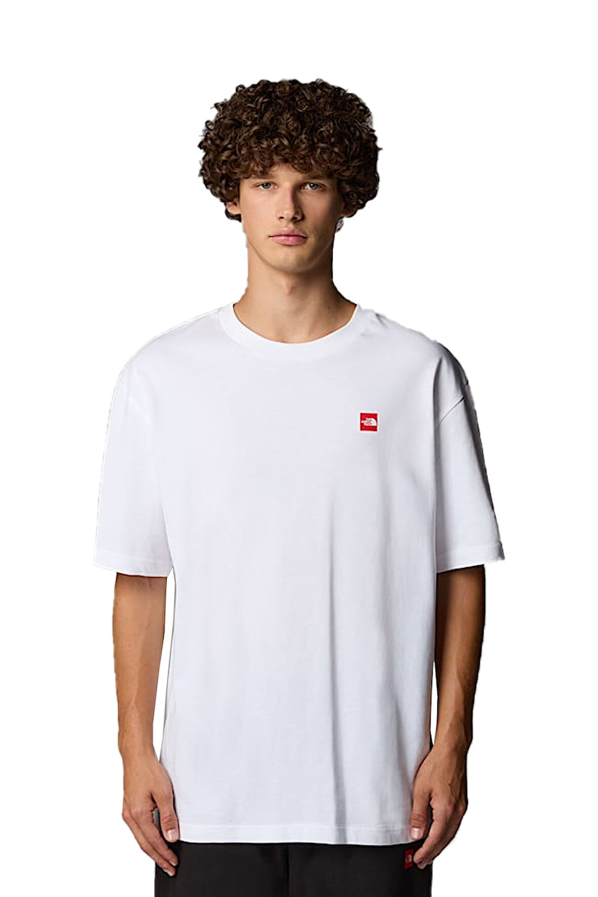 The North Face Axys Oversızed SS   Erkek Beyaz T-Shirt NF0A8C1RFN41