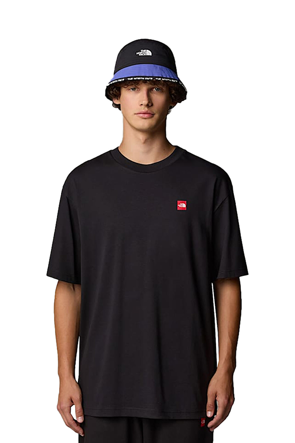 The North Face Axys Oversızed SS   Erkek Siyah T-Shirt NF0A8C1RJK31