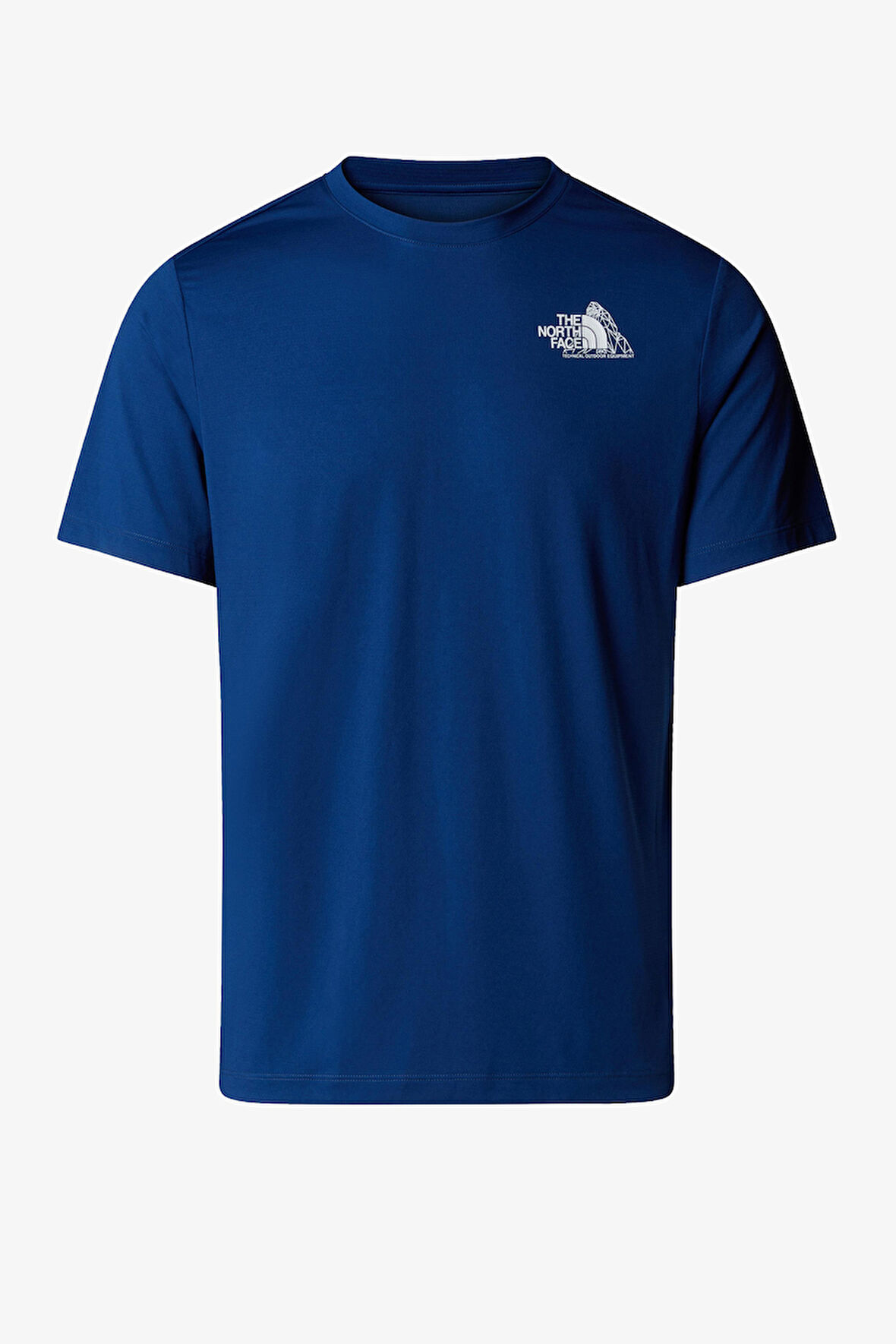 The North Face M 247 SS  Reg Graphıc Erkek Mavi T-Shirt NF0A895JD1R1