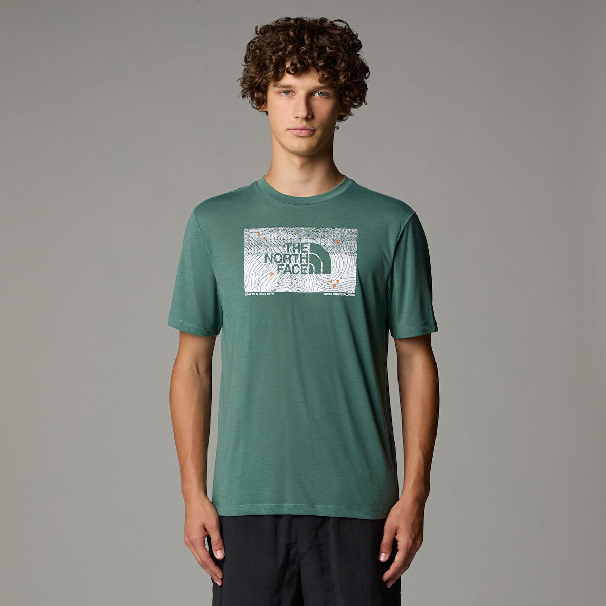 The North Face M Foundation Abstract Graphic Tee Erkek T-Shirt