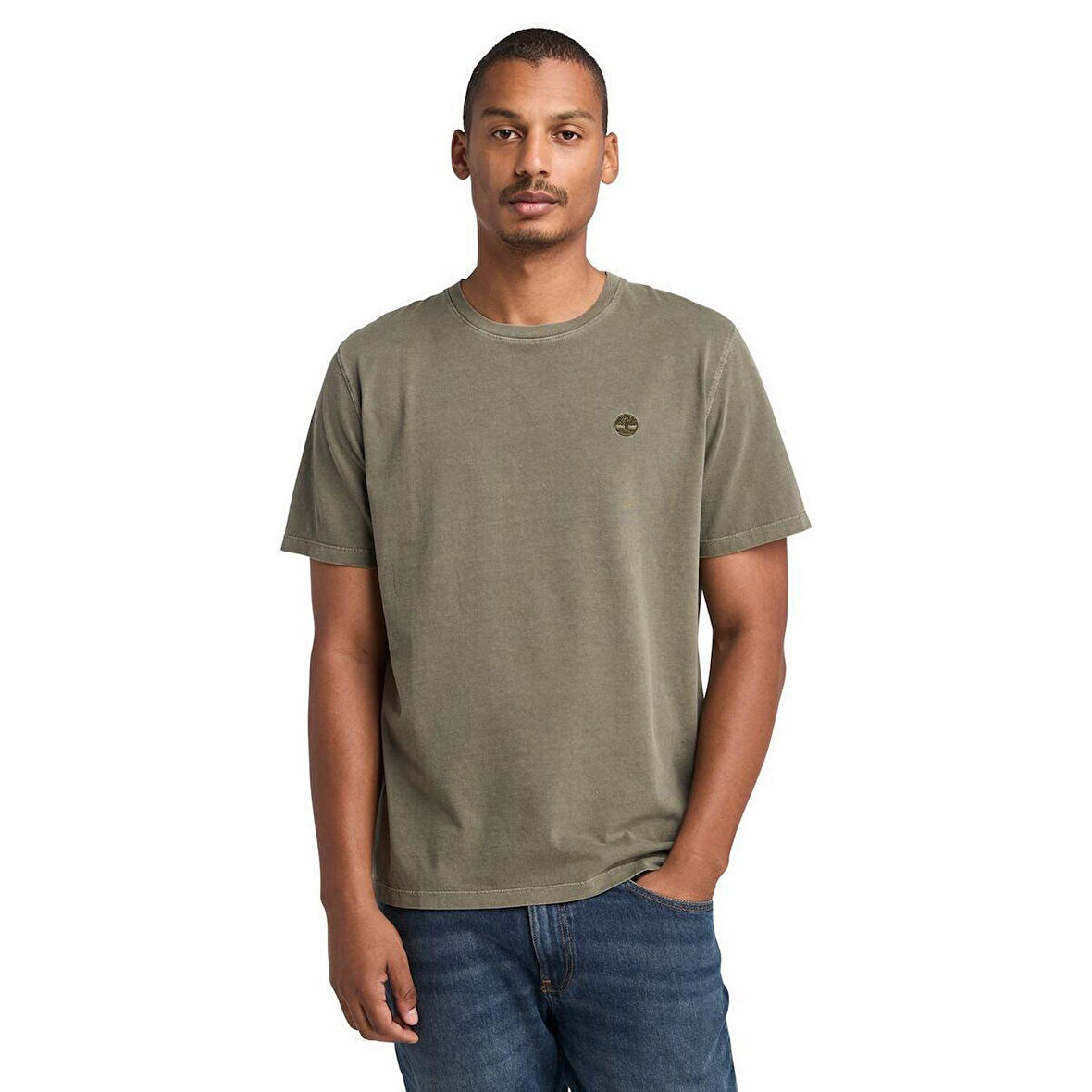 Timberland DUNSTAN RIVER Garment Dye Short Sleeve T Erkek Tişört TB0A5YAYA581