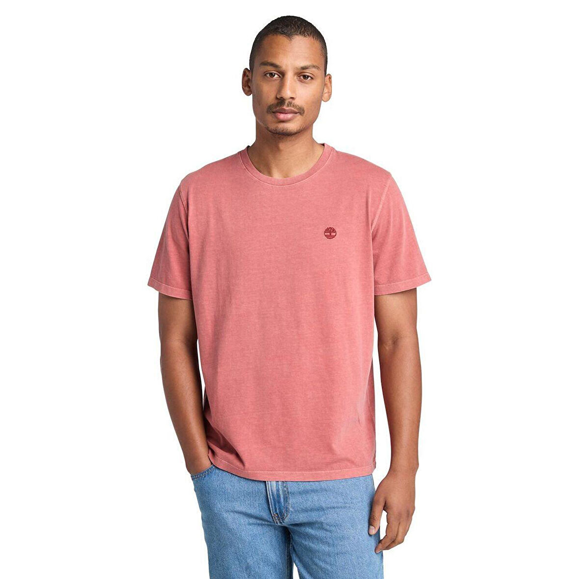 Timberland DUNSTAN RIVER Garment Dye Short Sleeve T Erkek Tişört TB0A5YAYEOD1