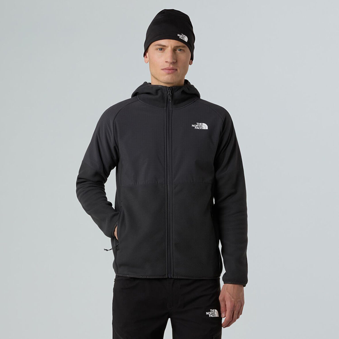 The North Face Erkek GLACIER HEAVYWEIGHT TAM FERMUARLI POLAR NF0A89JJU8M1