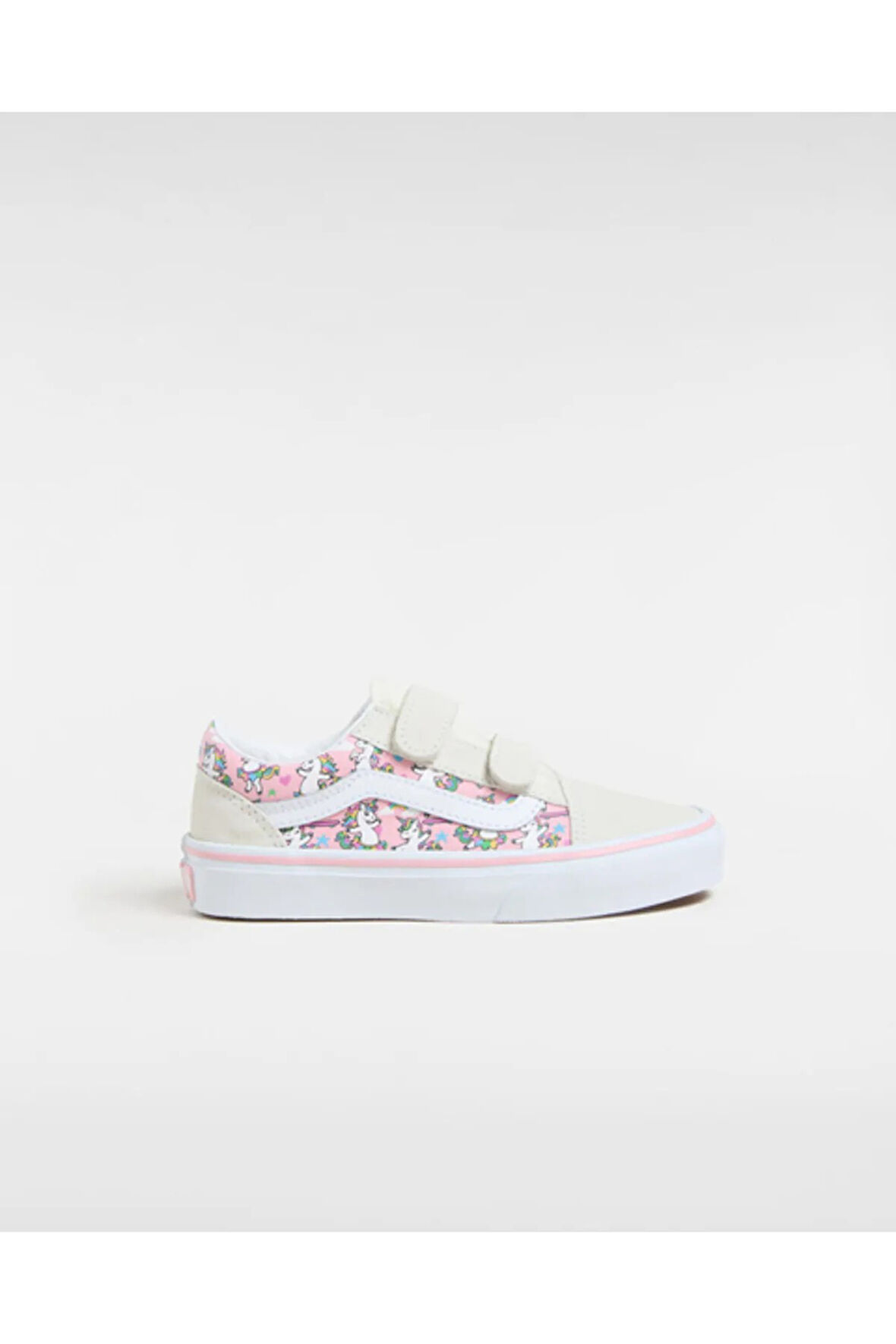 Old Skool V Unisex Çocuk Beyaz Spor Ayakkabı - VN000CYD