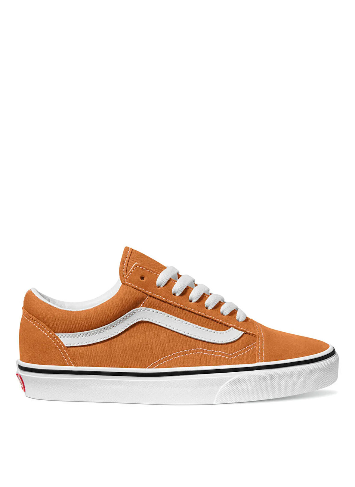 Vans VN000D6W52K1-Old Skool Turuncu Deri Kadın Lifestyle Ayakkabı