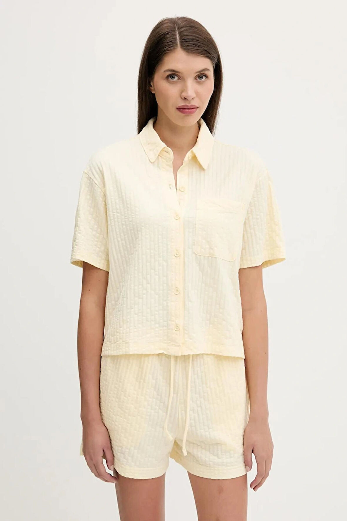 VANS Bedford Knit Button Up KADIN T-SHIRT VN000M99E301