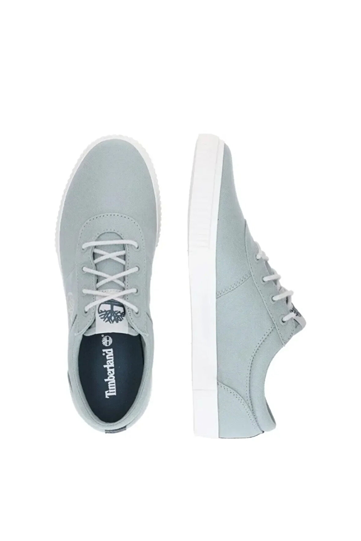 mylo bay low lace up medıum blue canvas erkek sneaker