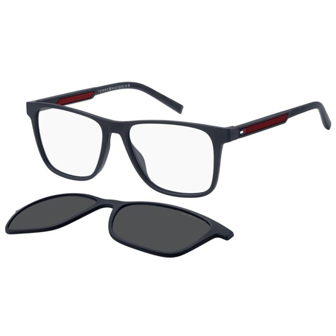 TH 2203/C 8RU16 55 Tommy Hilfiger Klipsli (Clip-On) Polarize Güneş Gözlüğü