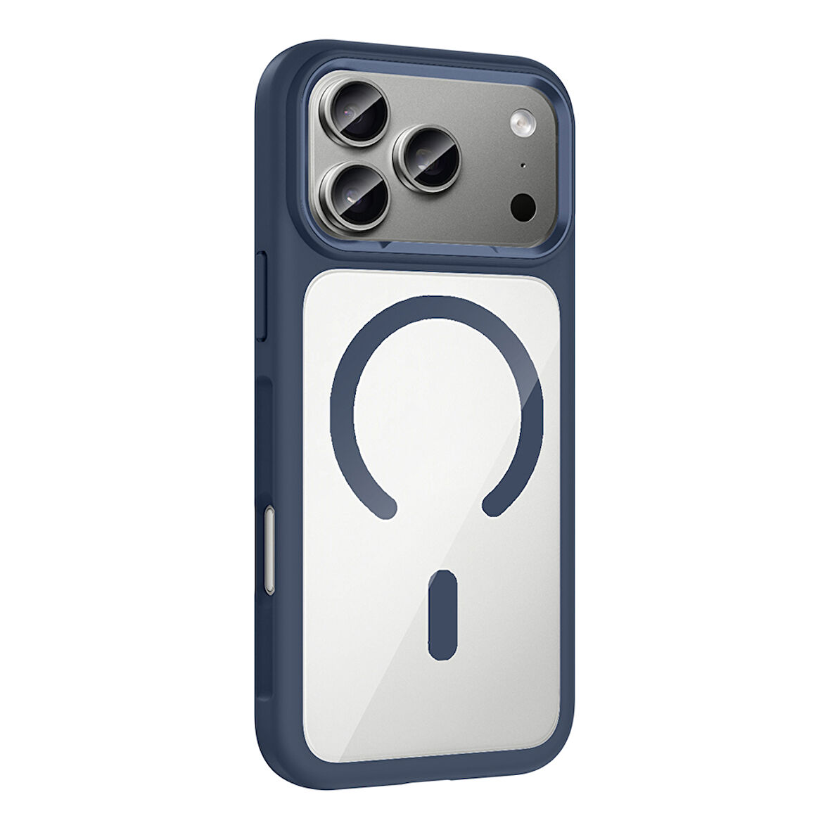 Gpack iPhone 17 Pro Max uyumlu Kılıf Tiko Metal Kamera Çerçeveli M-Safe Şarj Özellikli