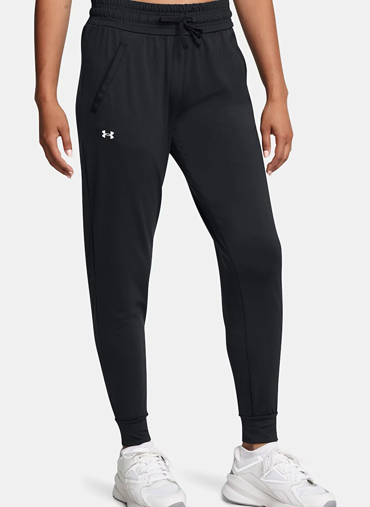 1369385-002 Tech Pant Lastikli Bel Loose Fit Siyah Kadın Eşofman Altı