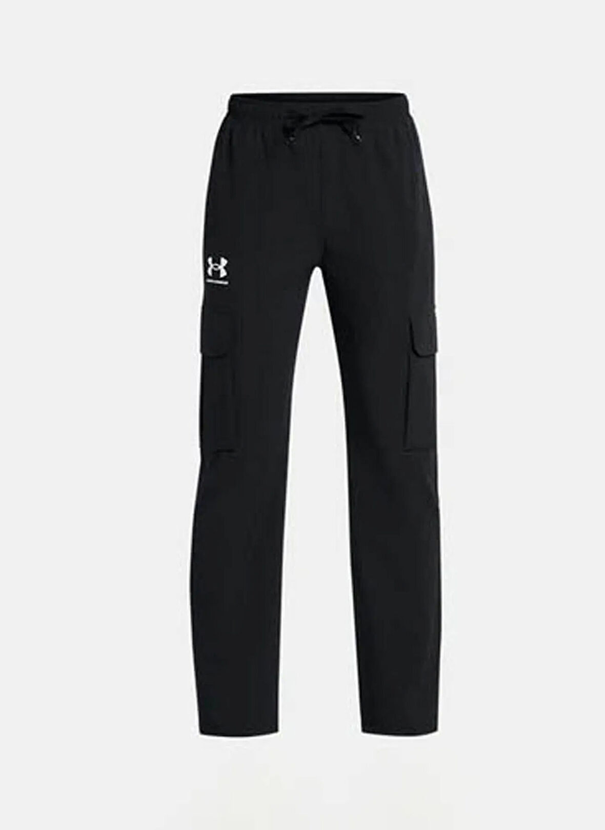 Under Armour Düz Paça Siyah Erkek Çocuk Eşofman Altı UA B Icon Woven Pant-1386702-001